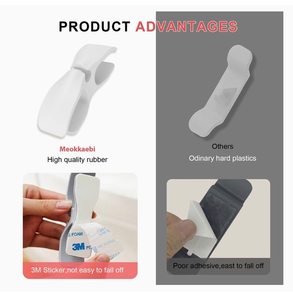 NEW! 3 Pack Cord Organizer for Appliance Cords, Upgrade Adhesive Appliance Cord - Picture 3 of 15